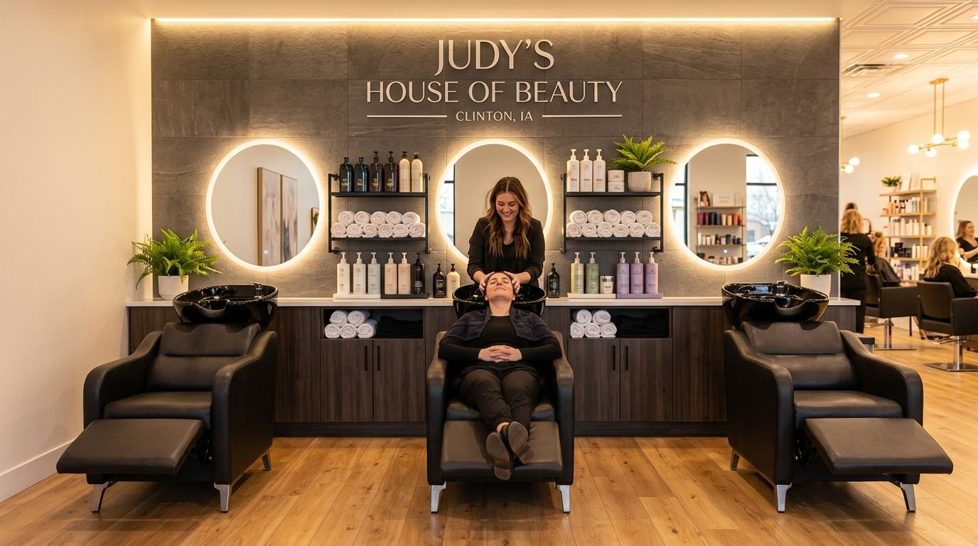 Illustration of Judy's House of Beauty, beauty salon in Clinton, IA, photo 3 of 6