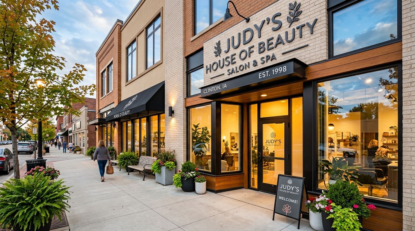 Illustration of Judy's House of Beauty, beauty salon in Clinton, IA, photo 5 of 6